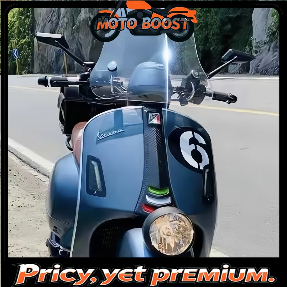 Suitable for Piaggio Vespa GTV6 Limited Edition modified windshield front windshield chest protector accessories