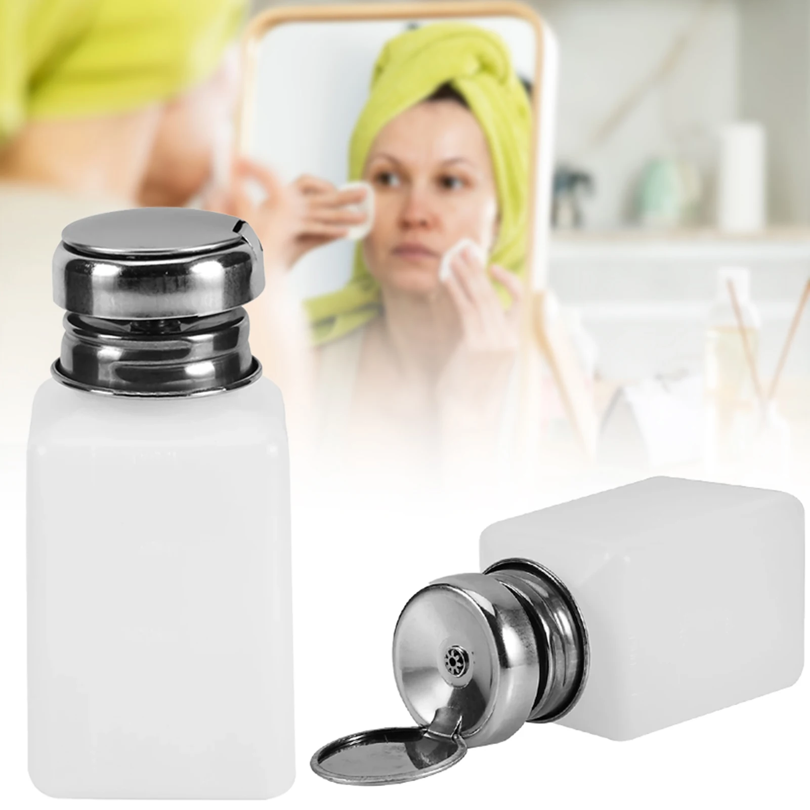 

200ml Empty Pump Dispenser Portable Press Pump Dispenser For Makeup Removal