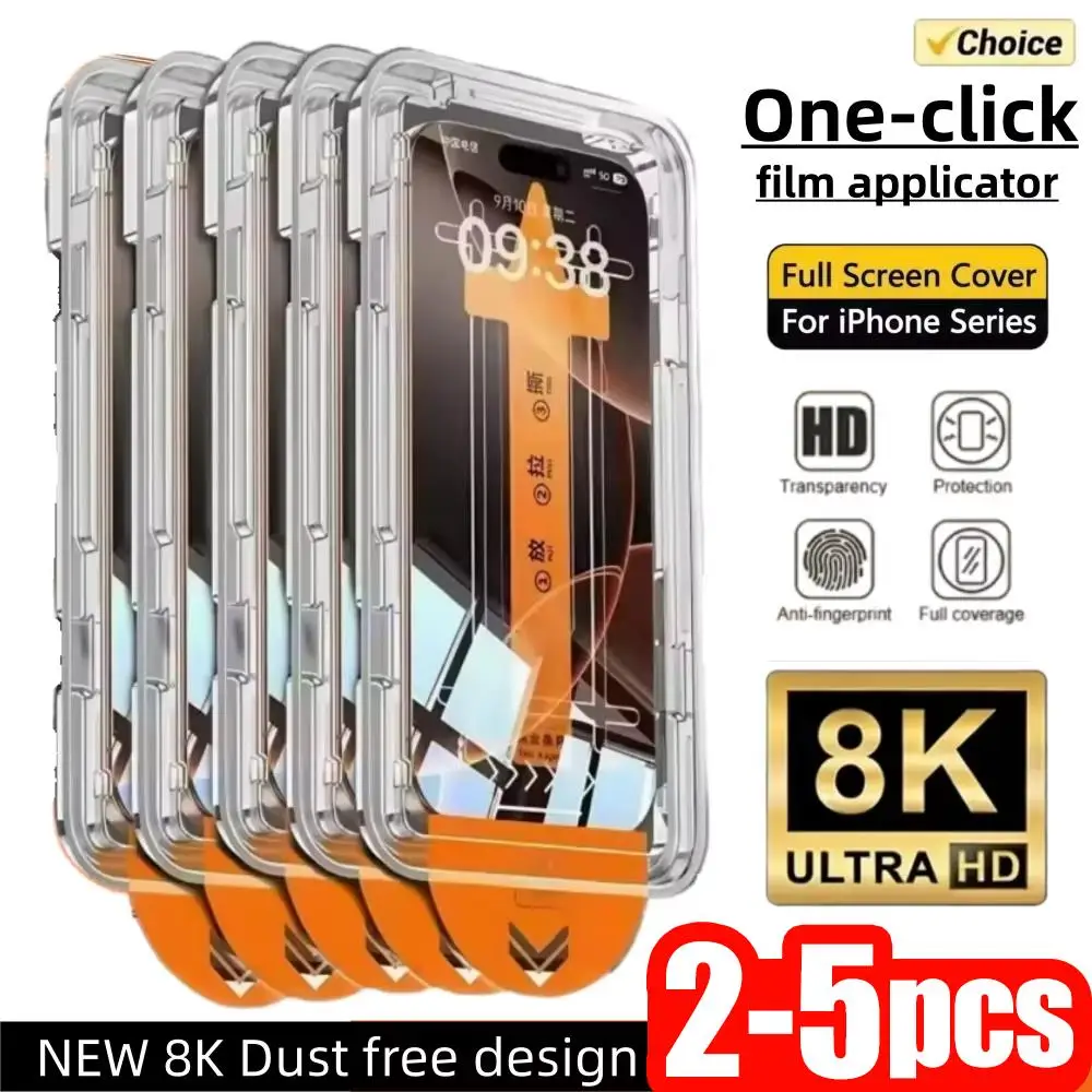 2–5 Stück staubfreier Displayschutz für Samsung A56 5G A57 A55 A37 A36 A73 A72 A35 A54 A53 A52 A51 A50 A34 A33, einfache Installation