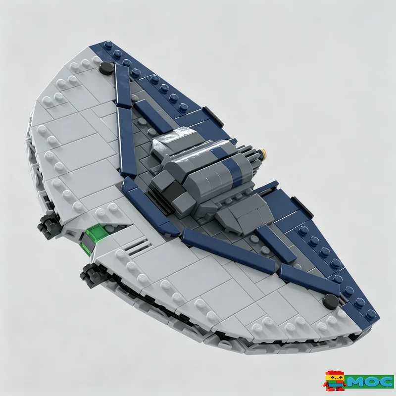 

446PCS Sci Fi Galaxy Space Battle Diamond Class Cruiser MOC Model Blocks Assembly Educational Birthday Christmas Collection Gift