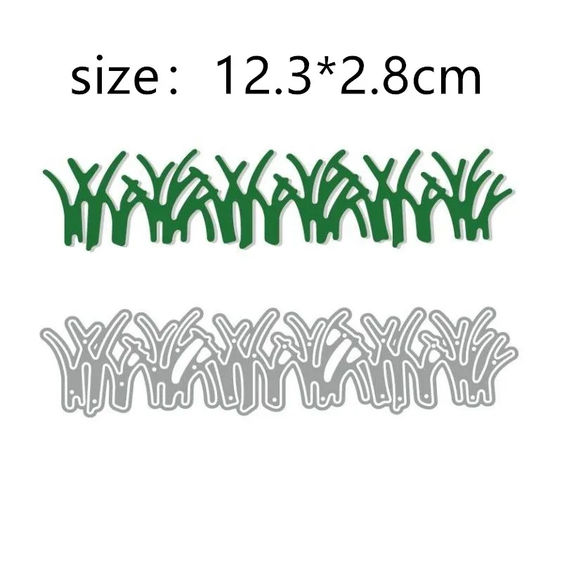 Hollow Out Grass Metal Cut Dies Stencils for Scrapbooking Stamp/Photo Album Decorative Embossing DIY Paper Cards