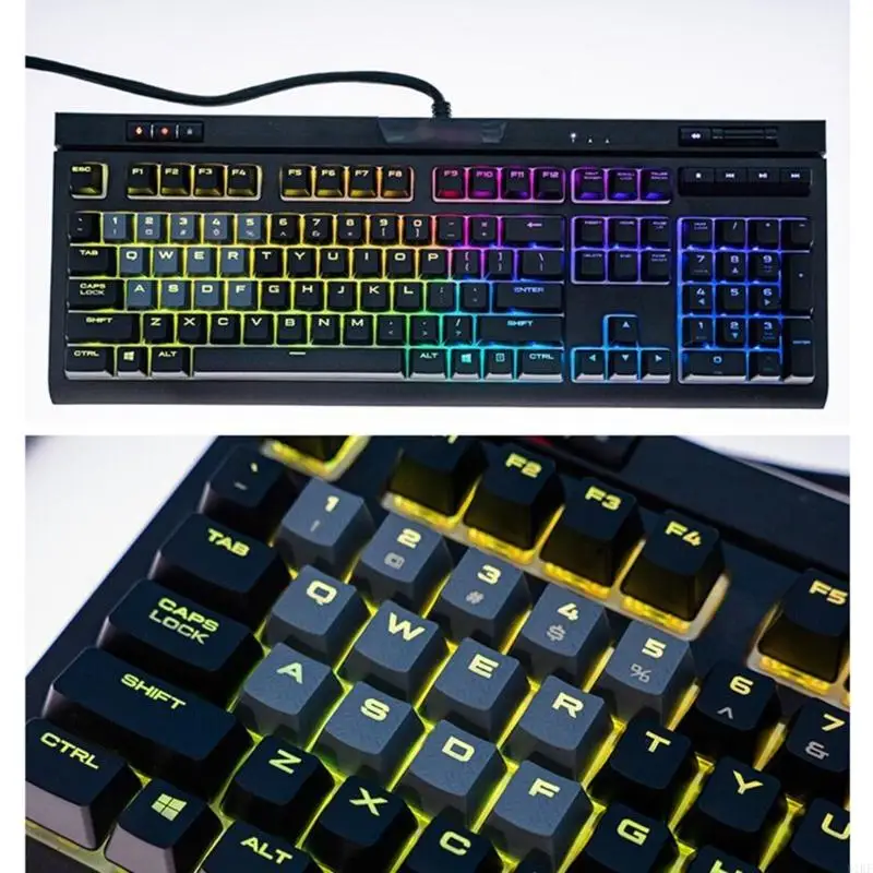 Capas teclas texturizadas para teclados K70 K95 que proporciona excelente durabilidad K1KF