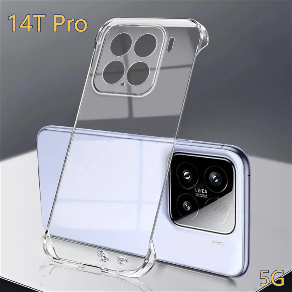

Case For 14T Pro Cheap Cellphones Original 7.3HD Global Version Mobile Cell Phones 4G 5G Dual SIM 8000mAh Android 14 Smartphone