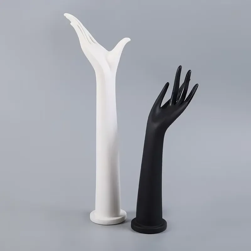 Female Hand Model Props Women's Hand Arm Mannequin for Jewelry Display Photography Shooting Creative Modeling Stand