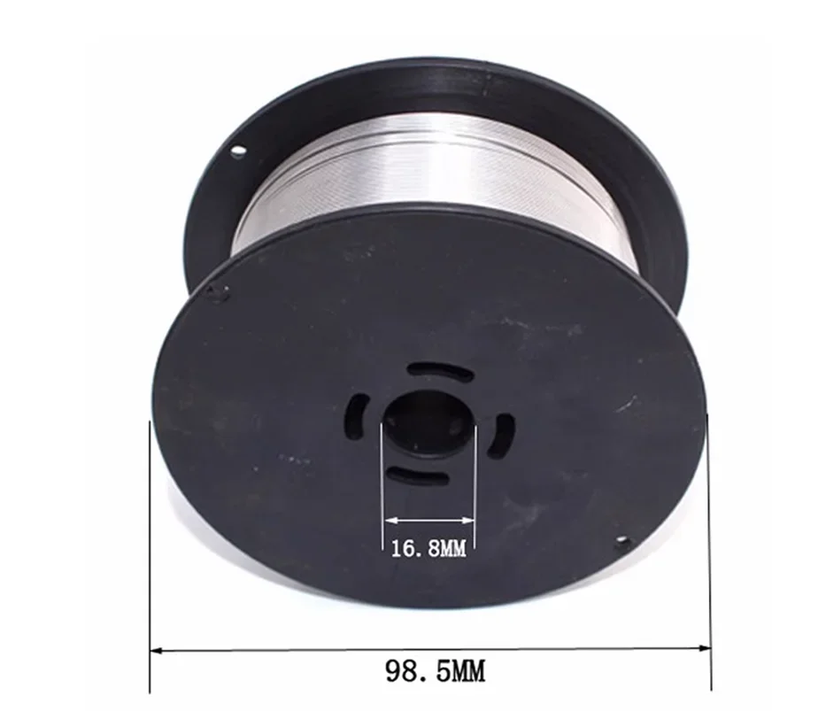 Gasless fio de aço inoxidável, Flux Core Wires, Sem Gás Ferro Máquina de solda, soldador auto-blindado, E71T-GS, 0.8mm, 1.0mm, 0.5kg