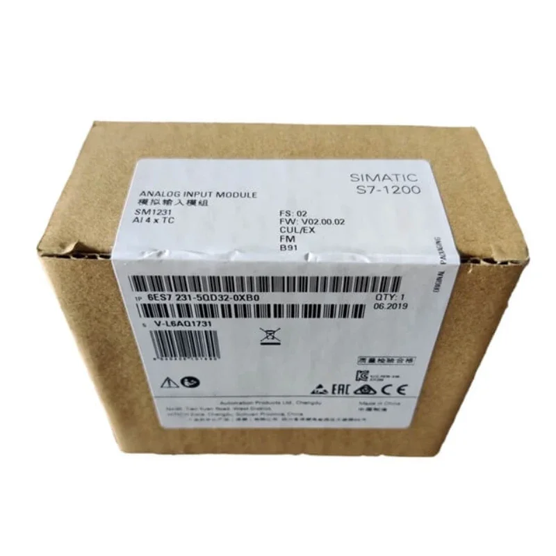 New NewBrand New Original 6ES7231-5QF32-0XB0 6ES7231-5QF32-0XB0 Analog Input Module Programmable Controller
