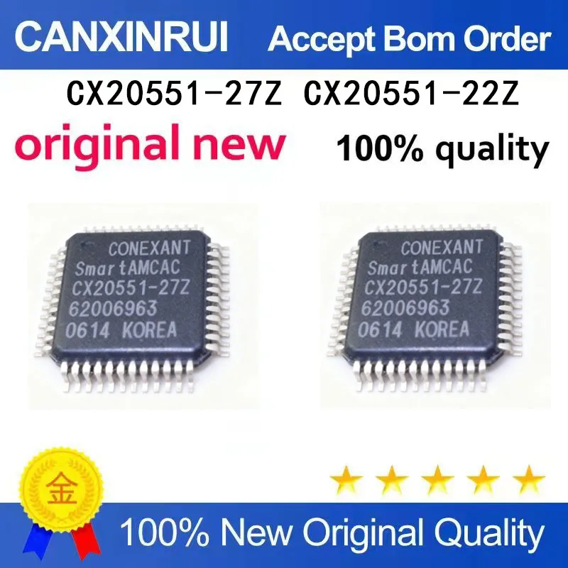 (5 Pieces)New stock CX20551-27Z CX20551-22Z QFP