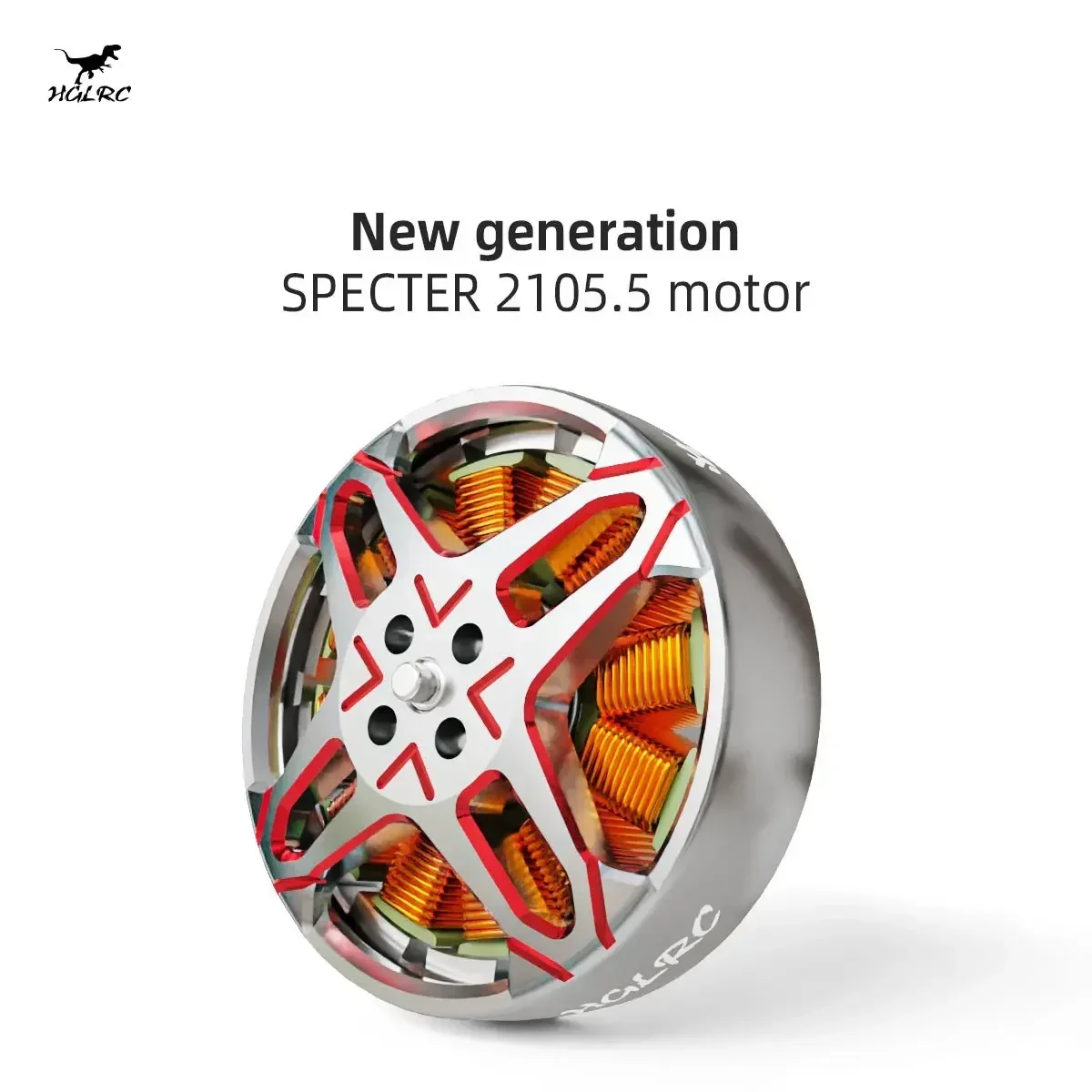

HGLRC SPECTER 2105.5 Бесщеточный двигатель 2650KV 4-6S LIPO