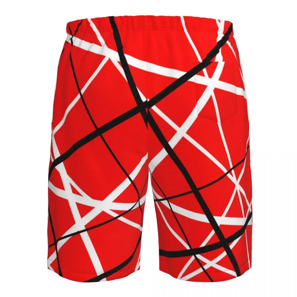 New Summer Men Shorts Men Sports Athletic Running Sport Fitness Beach Basketball Jogging Man Loose Short Pants Van Halen Board