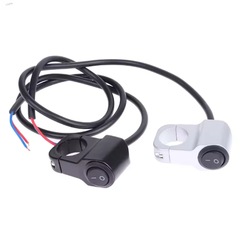 Universal 7/8" Motorcycle Handlebar Switch， Headlight On/Off Toggle for Bike， ATV， Spotlight image 4