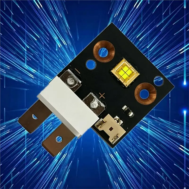 【LIMITED TIME DISCOUNT】Stage Light 2828 100W LED Bead 12-15V 6-7A High Power COB LED Chip With Plug-In Pins Designed For DJ Club