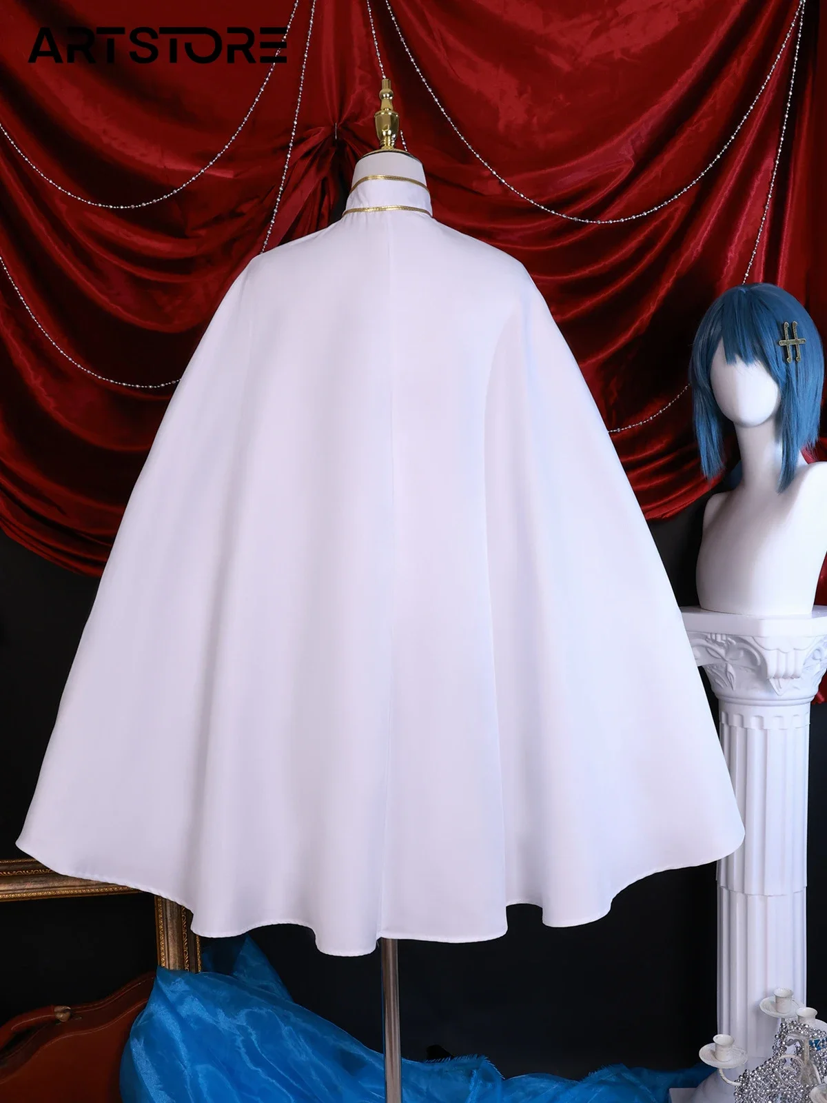 Gioco Puella Magi Madoka Magica Miki Sayaka Costume Cosplay gioco di ruolo Comic Con Dress Hallowmas Party parrucche Anime Prop