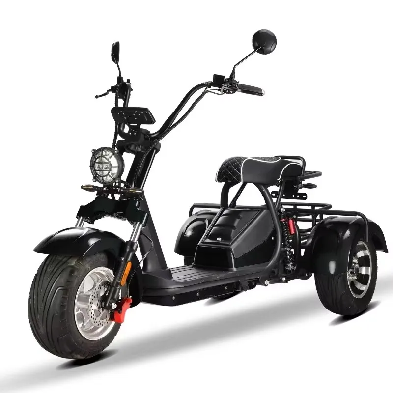 Triciclo Elettrico a 3 Ruote per Adulti 2026 Nuovo 2000W 60V Batteria al Litio Vendita Calda