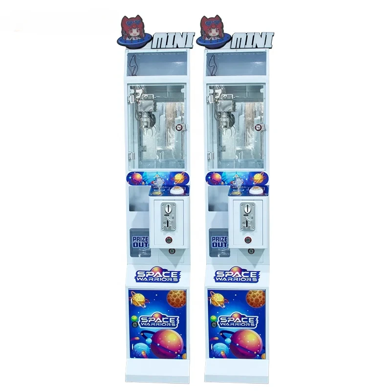 Factory Wholesale Coin Operated Claw Crane Game Prize Redemption Game Cheap Mini Claw Machine