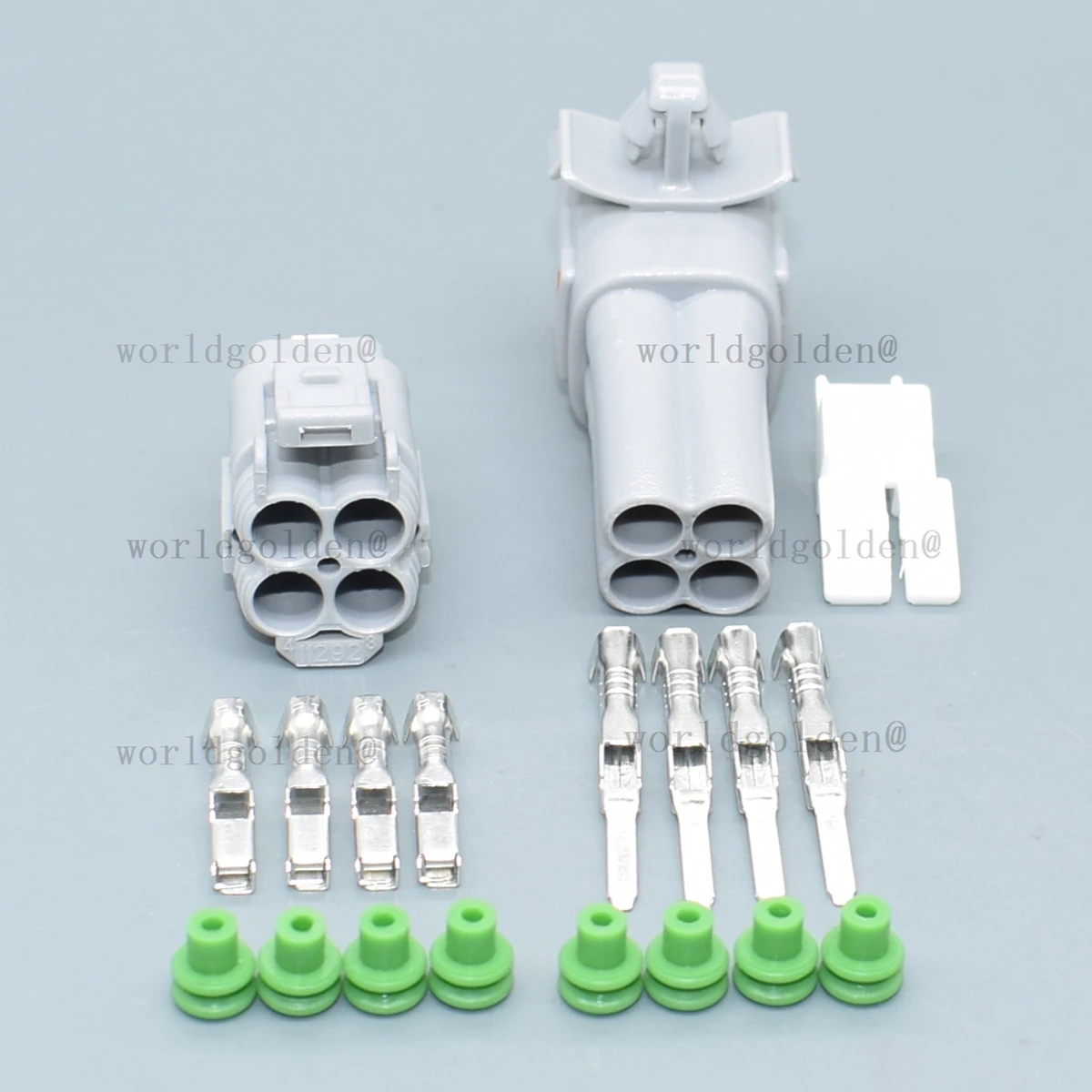 6188-0217 6189-0372 Sealed Grey 4Pin Plug Kit for engine sensor harness assembly & terminal crimp fitting