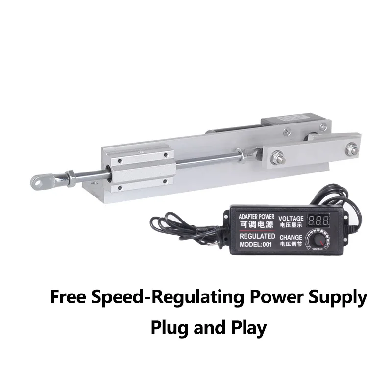 DC12V/24V telescopic motor gear adjustable stroke 30/50/70 mm governor reciprocating cycle linear actuator