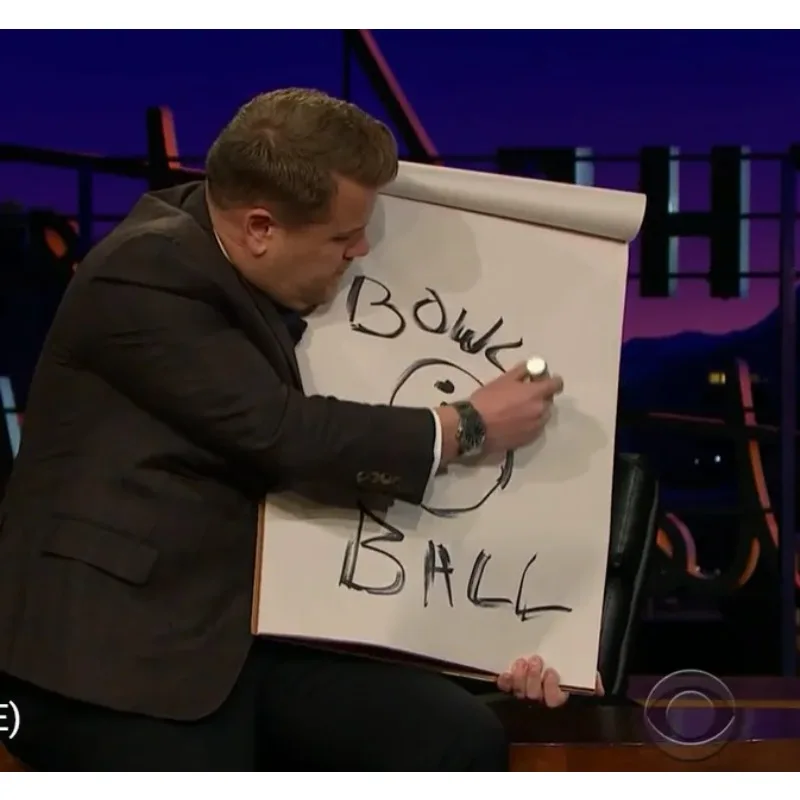 Bowling Ball From Drawing Board Bowl A Rama Magic Tricks Magician Close-Up Stage Accessories Gimmick Illusion Comedy Magia