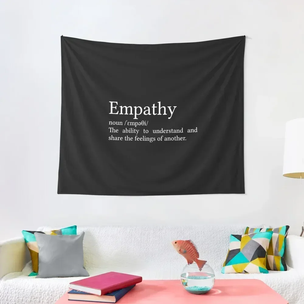 Empathy Definition Tapestry Wall Hanging Wall Aesthetic Room Decor Tapestry