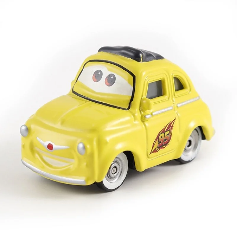 Cars 3 Disney Pixar Cars 1st Movie Original Luigi Metal Diecast Toy Car 1:55 Lightning McQueen Birthday Present Free Shipping