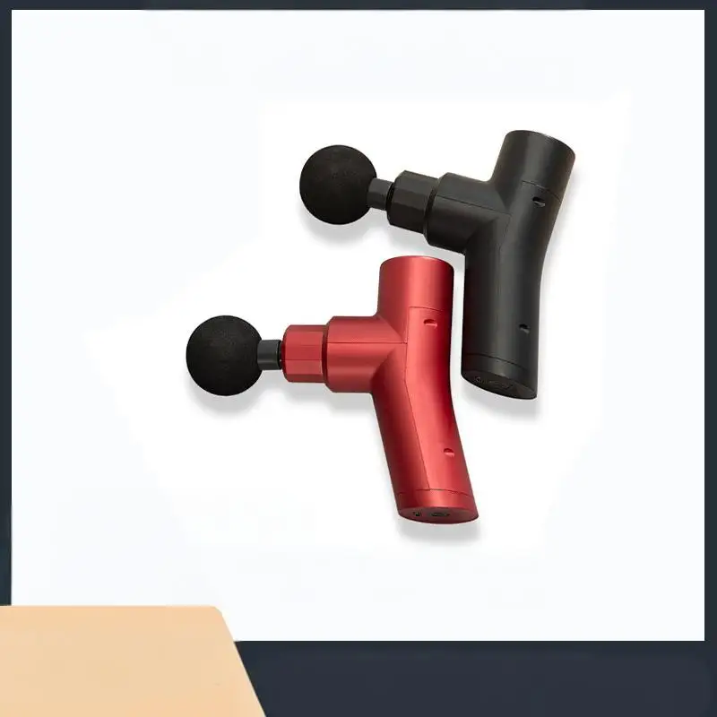 

Masajeador Mini Massage Machine Gun 6 Hours Long-Lasting 4 Heads for Deep Muscle Relief Ultra-Portable Percussion Device