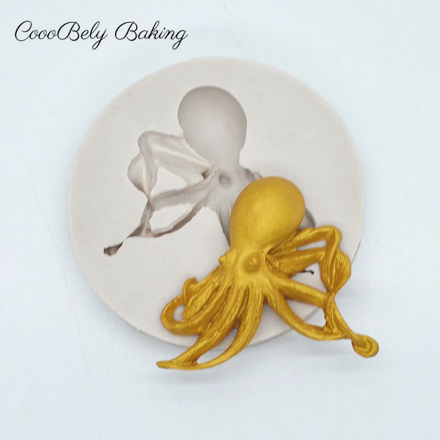 Octopus Shape Silicone Molds For Baking DIY Epoxy Chocolate Mold Fondant Cake Baking Decoration Fudge Pudding Cake Mold