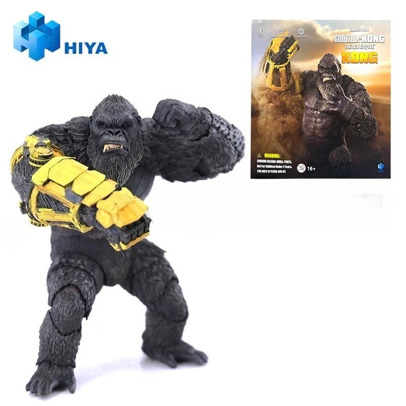 

HIYA 6 pollici 16CM Action Figure Squisita serie base Godzilla x Kong Il nuovo Empire Kong BESTO Guanto ver.