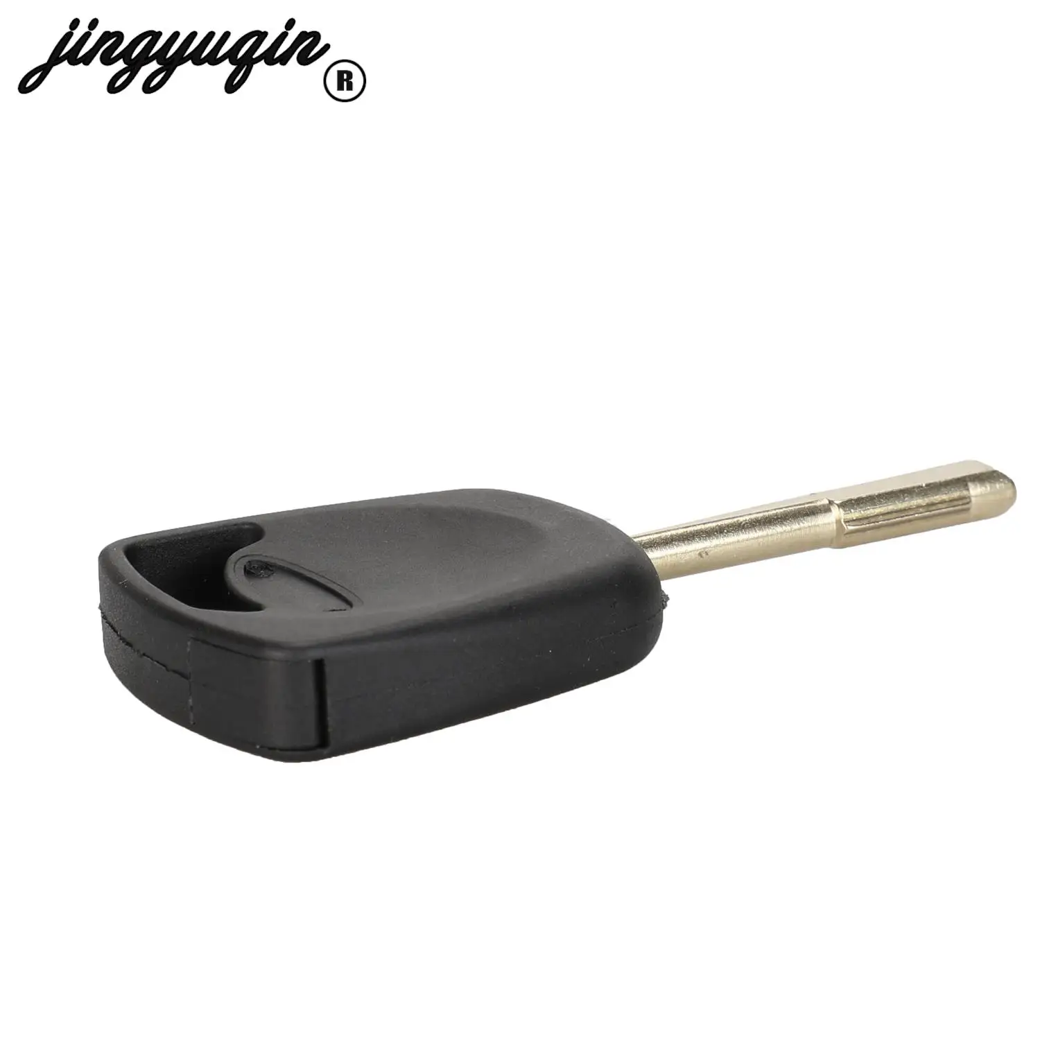 jingyuqin Transponder Car Key Case Shell For Ford Focus Mondeo KA Jaguar XJ8 Transit Connect Uncut Fo21 Blade No Chip