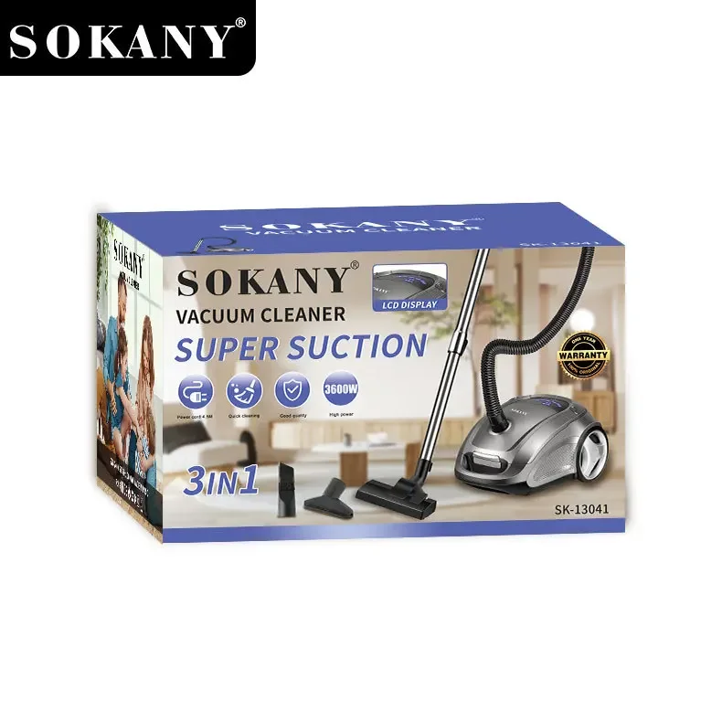 Houselin Lightweight Canister Vacuum Cleaner 3600 Watts