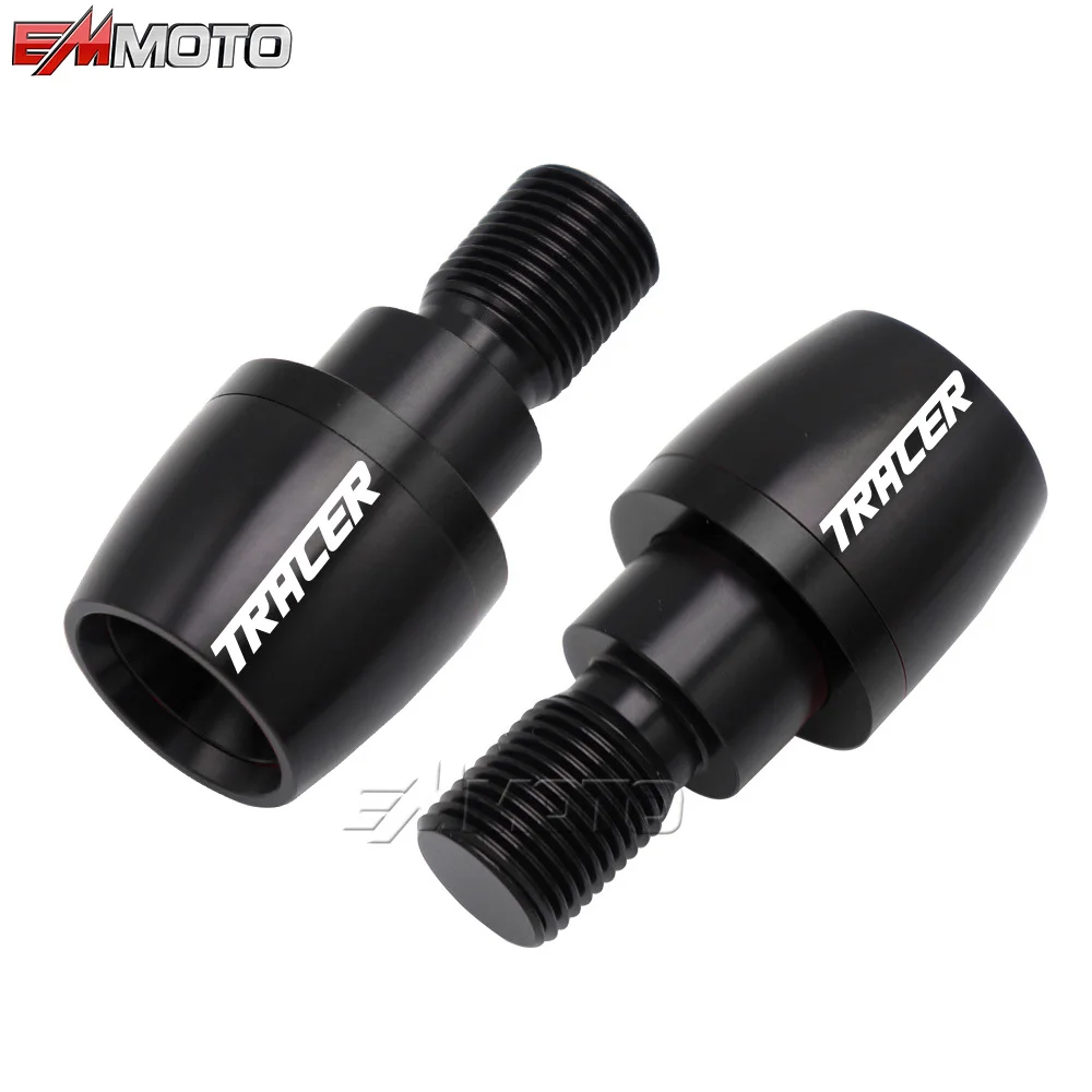 For Yamaha MT-07 Tracer 2016-2021 2020 2019 2018 Motorcycle Aluminum Handlebar Ends Grips Bar Ends Cap Counterweight Plug Slide