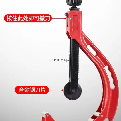 Hand Plastic Pipe Cutter Scissors, PPR PVC PE Tube Cutting Tool for Water Pipe Construction