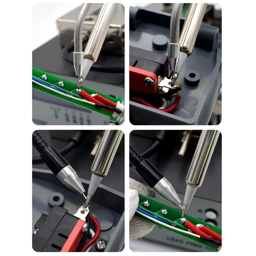 220V Automatic Soldering Machine Foot Switch Tin Feeding Soldering Iron Tin Feeder Constant Temperature Soldering Station 75W