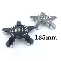 4pcs 135MM Car Hub Caps 4F0601165 For Audi A4 A5 A6 A7 Q3 Q5 A3 S5 Accessories Auto Wheel Center Cap Hubcap Rim Covers