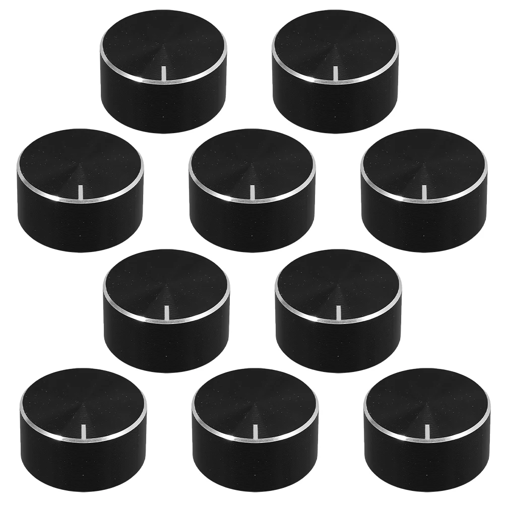 

10pcs 6mm Audio Adjustment Amplifier Volume Adapter Knob Volume Control Replacement Universal Amplifier Supplies