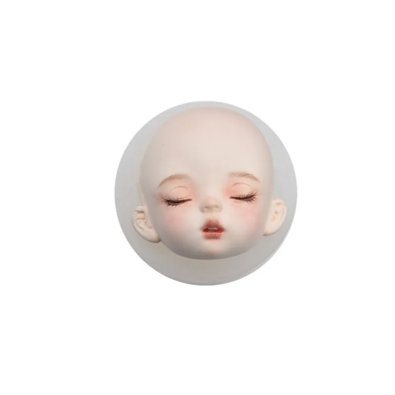 3D Ultra Light Clay Doll Face Silicone Mold Figure Face Resin Clay BJD Sleep Baby Doll Face Mold