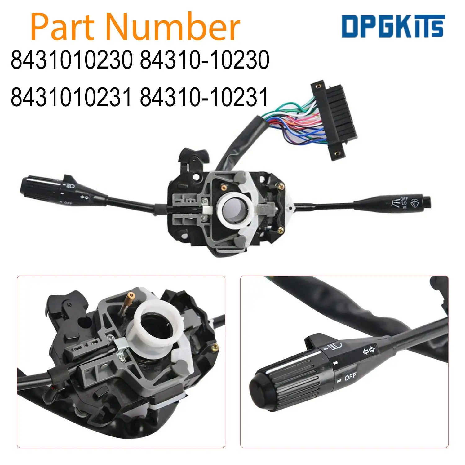 

8431010230 84310-10230 8431010231 84310-10231 Auto Turn Signal Switch For 1979-1981 Toyota Pickup High Quality Car Accessories