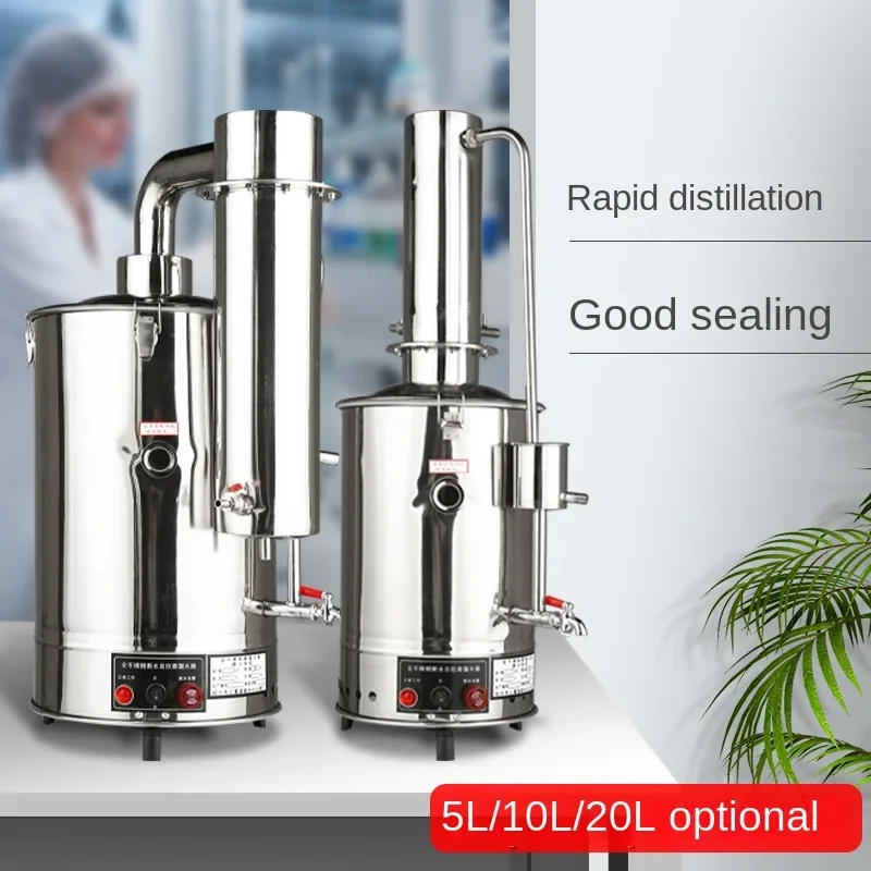 stainless steel distiller, small laboratory electric distiller, water-cut automatic control distiller