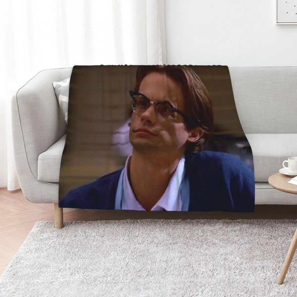 

Spencer Reid Throw Blanket Soft Plush Blanket as Housewarming Gift