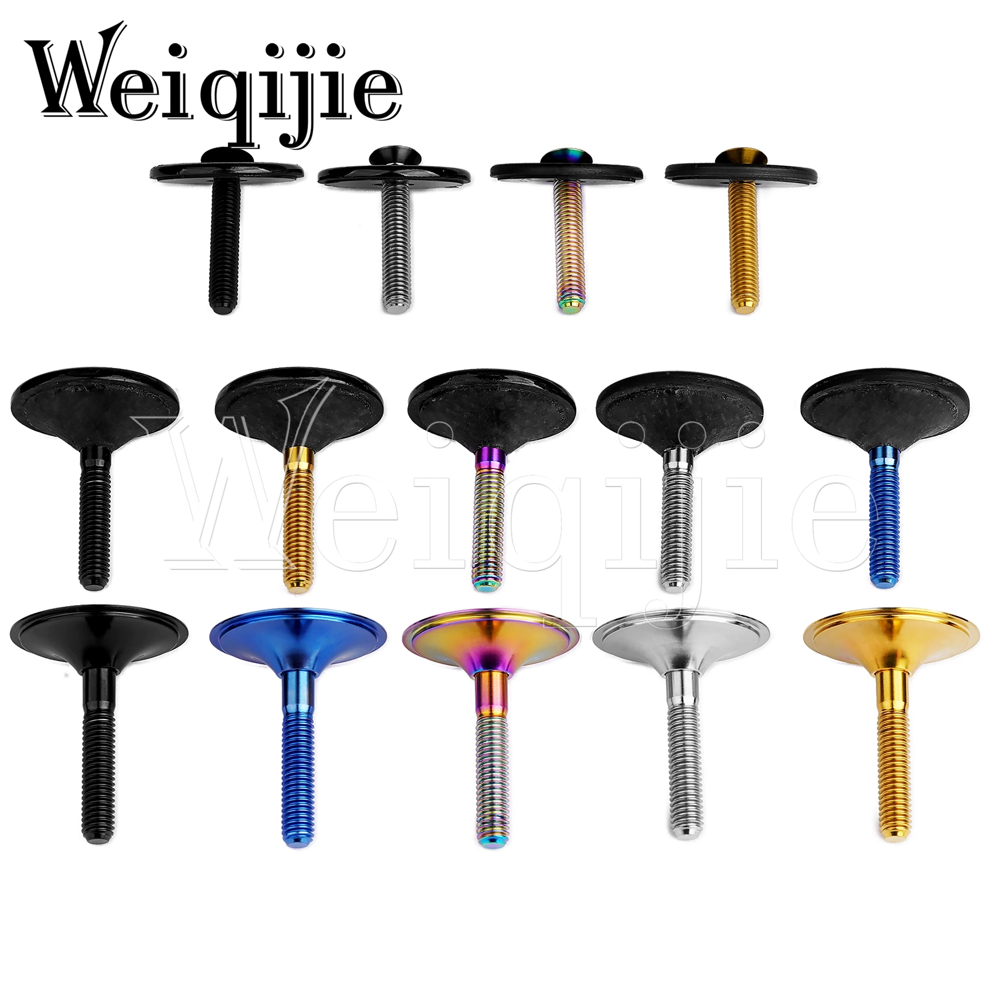 Weiqijie Titanium Bolt M6x35mm + 1 1/8