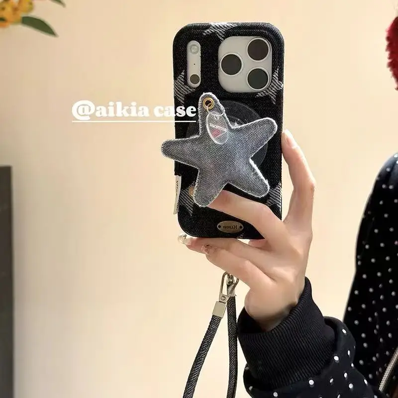 

Персонализированный и креативный магнитный чехол для телефона с ковбойским узором для IPhone 17 16 Pro Max Anti Drop 14 15 13 Pro, защитный чехол