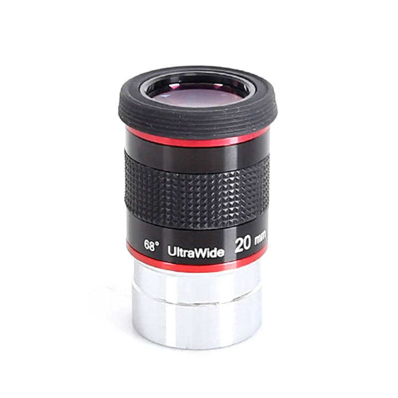 1.25 inch 68 ° ultra-wide-angle 20mm astronomical telescope eyepiece