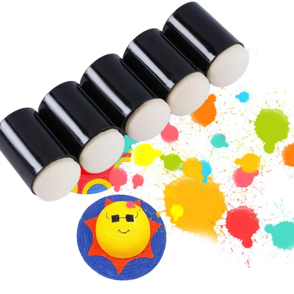 Card Making 10pcs/set Drawing Staining Paint Chalk Painting Sponge Painting Tool Art Tools Finger Painting