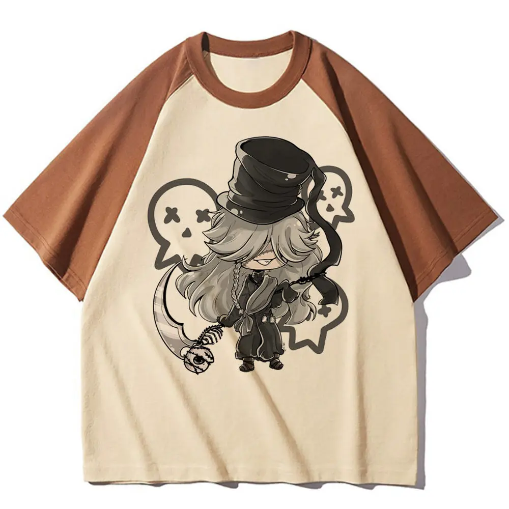 Black Butler shirt women aesthetic korean clothes harajuku  Pastel Retro tshirt Y2k Comfortable kawaii aesthetic Graphic hip hop - view 3