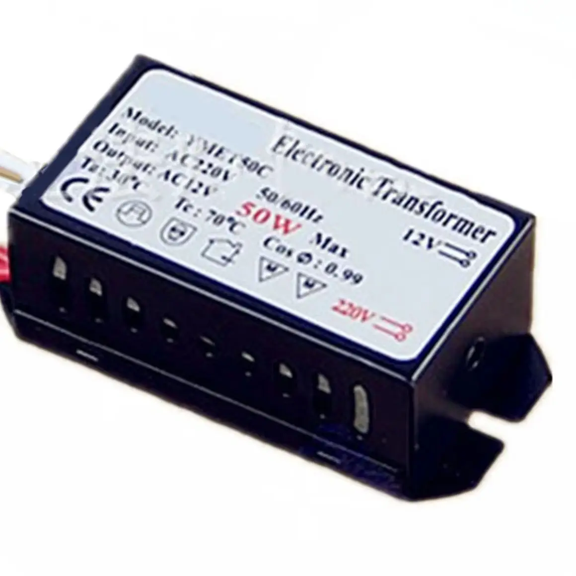 AC220V Electronic Transformer for Halogen Applications Outputs 12For Supports Dimming/Segmentation/Remote Control Features