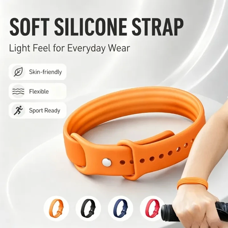 Für Google Fitbit Air Bildschirmloser Aktivitätstracker, verstellbares, weiches, perforiertes Armband, leicht, für den täglichen Sportgebrauch