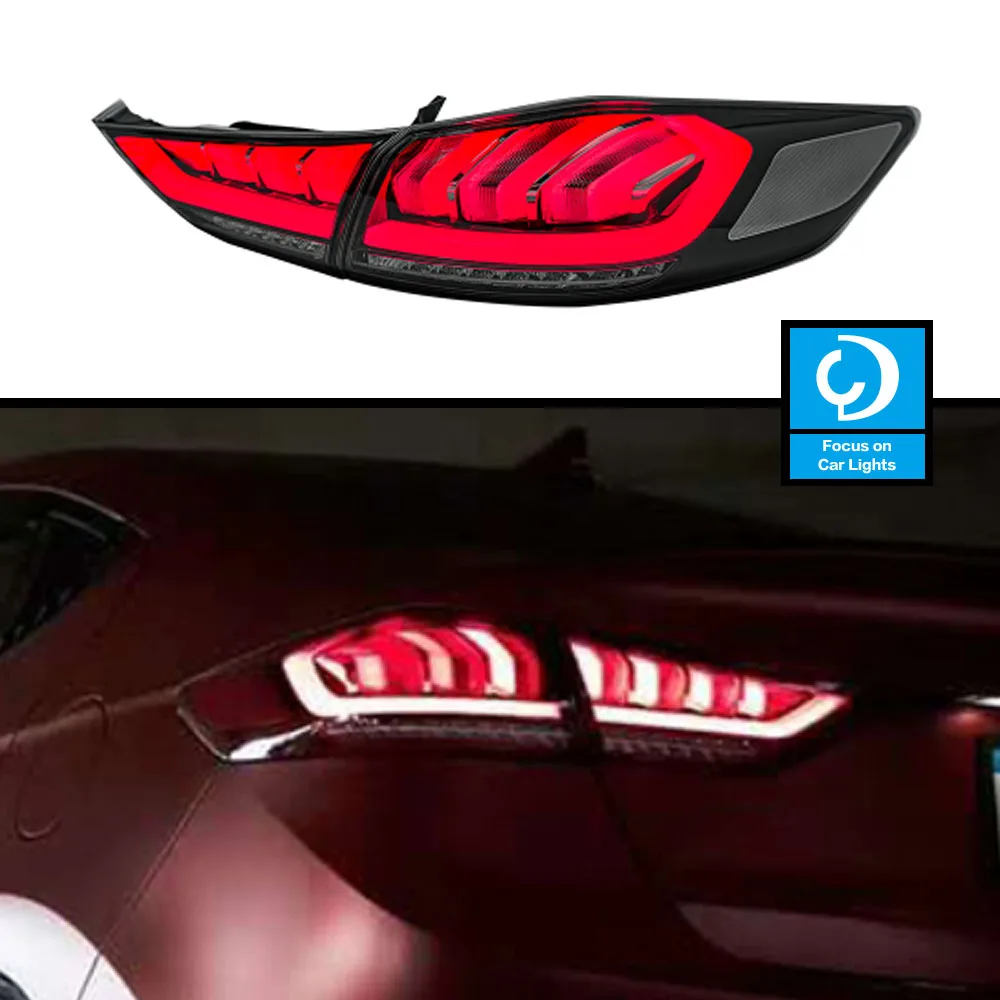 

Car Front Headlights for Hyundai Elantra Tail Lights 2017-2018 New Elantra MD LED Tail Lamp DRL Signal Auto Accessories 2PCS