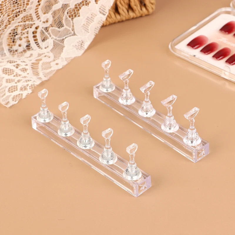 Magnetic Tips Nail Art Training Nail Display Stand Nail Art Practice Stands False Nail Tip Holder Nail Display Chess Board