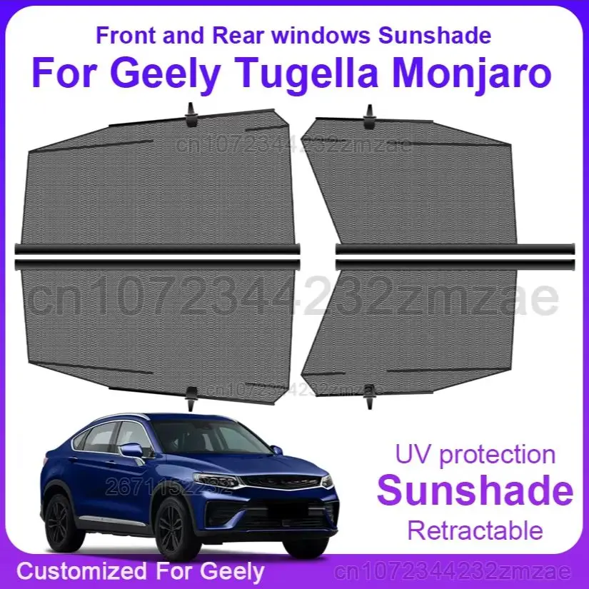 

Customizable For Geely Tugella Monjaro xingyue L Car sunshade car Side window Curtains, car windows sunshade Auto Accessories