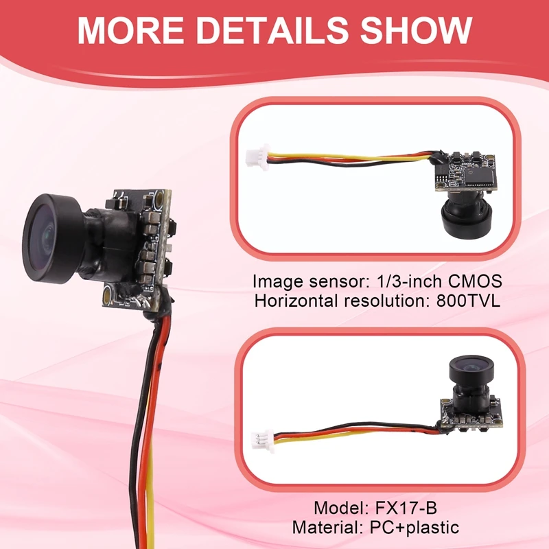 كاميرا Mobula6 ، قطع غيار ، طائرة بدون طيار ، ، ، CMOS ، 800tl ، ° ، FPV ،