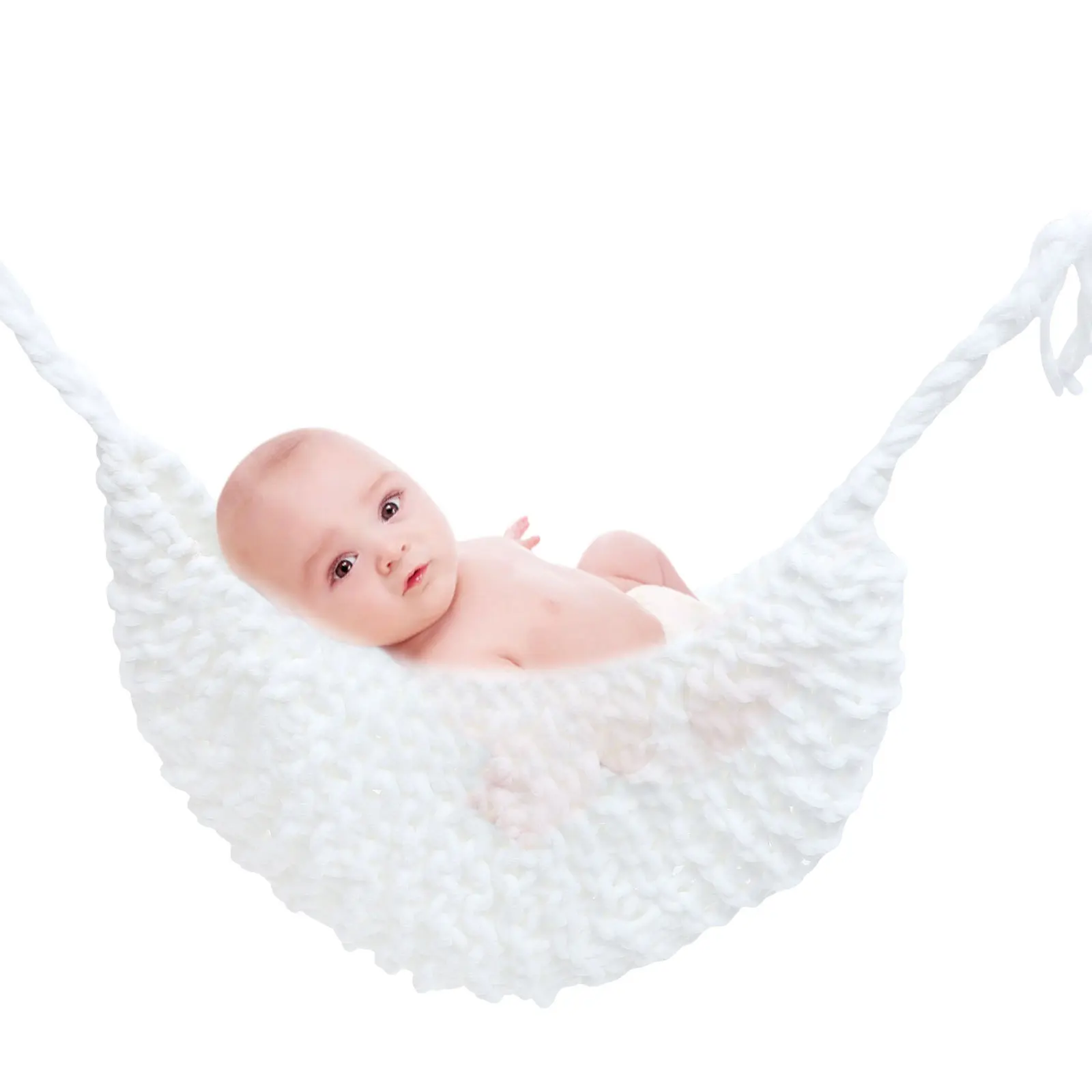 1 قطعة الدعائم التصوير الفوتوغرافي الرضع حديثي الولادة لطيف محبوك أرجوحة صغيرة الطفل صور وتتسابق عالية الجودة هدية صور الدعائم
