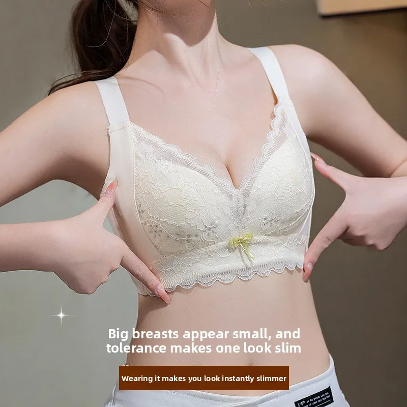 

Летний тонкий беспроводной бюстгальтер-минимайзер для женщин больших размеров, бесшовный комфорт пуш-ап с полным покрытием, подъемная поддержка и дышащий